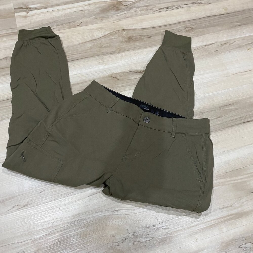 prAna Olive Green Hiking Pants Size 4 Stretch Outdoor